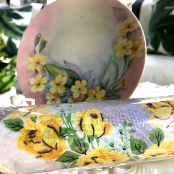 Bavaria Display Plate + Vintage Repro Hanky - Picture 2 of 6